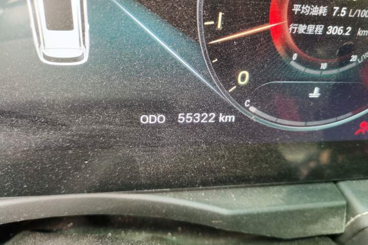 Used JETOUR X90 2020 1.5T Manual Shadow Joy Version 5 Seats Odometer Close Up