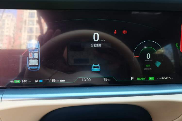 Used VOYAH FREE 2021 Four-Wheel Drive Standard Range-Extended Exclusive Luxury Package Instrument Cluster