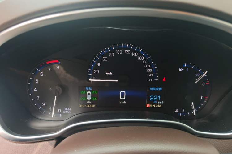 Used Cadillac SRX 2015 3.0L Elite Model Instrument Cluster