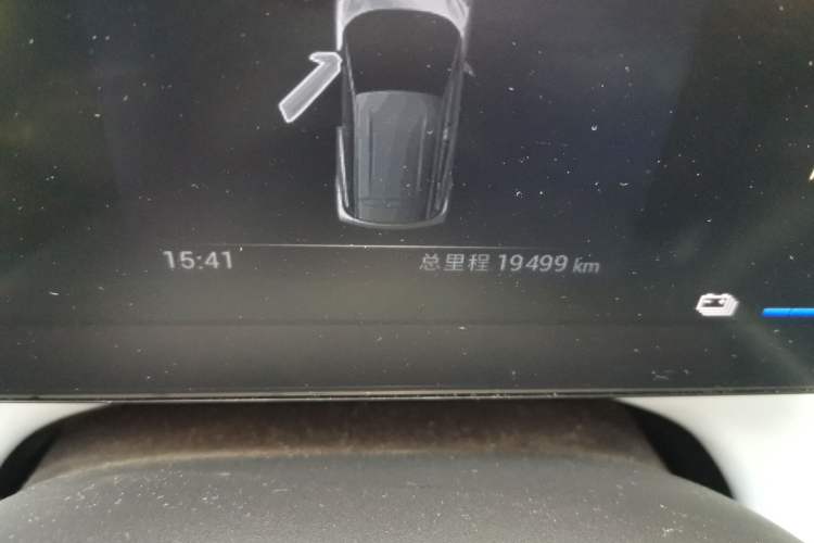 Used BYD Seagull 2023 Free Edition Odometer Close Up