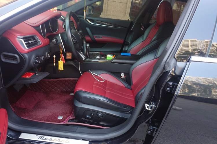 Used Maserati Ghibli 2019 3.0T Diamond Black Global Limited Edition China VI Standard Left Front Seat