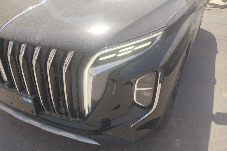 Used Hongqi HS7 PHEV 2024 2.0T PHEV Four-Wheel Drive Flagship Edition 6 Seats Left Front Headlight