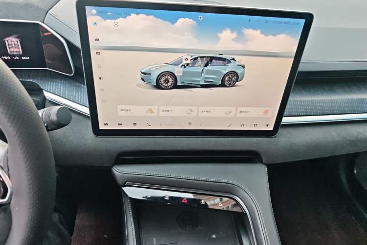 Used Zeekr 001 2021 Long-Range Dual-Motor WE Edition Audio And AC Panel