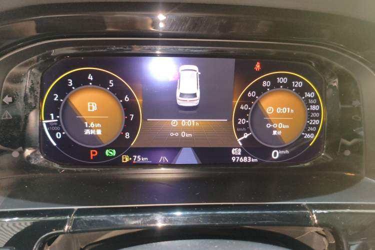 Used Volkswagen Teramont 2021 380TSI Four-Wheel Drive Prestige Flagship Edition Instrument Cluster