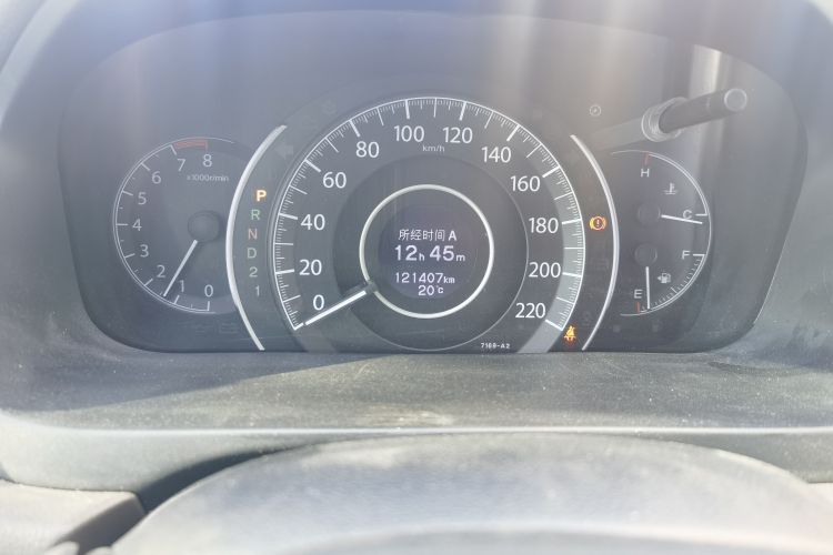 Used Honda CR-V 2012 2.4L four-wheel drive luxury version Odometer Close Up