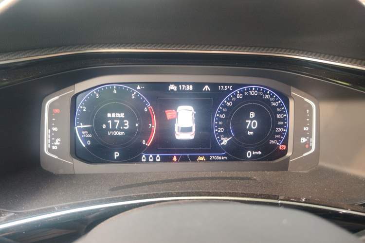 Used Volkswagen Tayron X 2020 380TSI Four-Wheel Drive Flagship Smart Connectivity Version Instrument Cluster