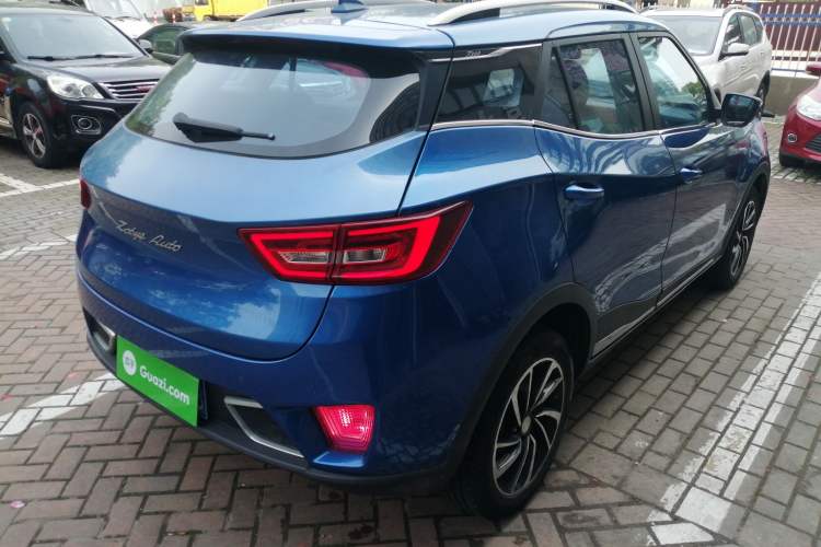 Used Zotye T300 2017 1.5T CVT Luxury Model Rear Right 45 Deg