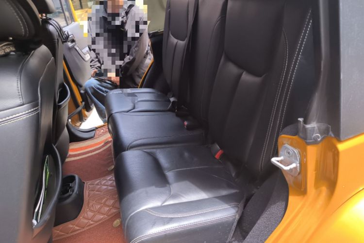 Used Jeep Wrangler 2013 3.6L Sahara Four-Door Edition Left Rear Seat