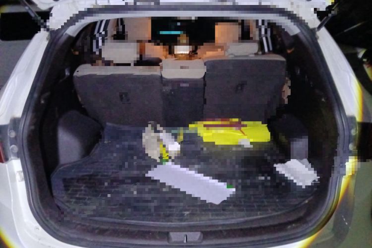 Used Hyundai Santa Fe 2013 2.4L Manual Two-Wheel Drive Comfort Version Trunk