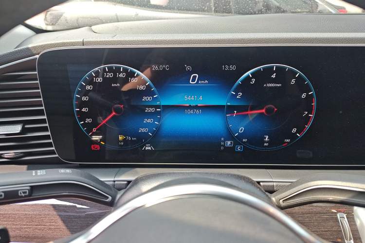 Used Mercedes-Benz GLE 2022 GLE 350 4MATIC Stylish Model Instrument Cluster