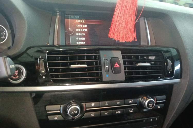 Used BMW X3 2014 xDrive20i X Design Package Audio And AC Panel