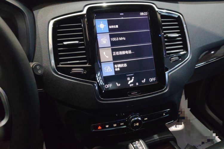 Used Volvo XC90 2015 T6 Luxury Edition 5-seater Audio And AC Panel