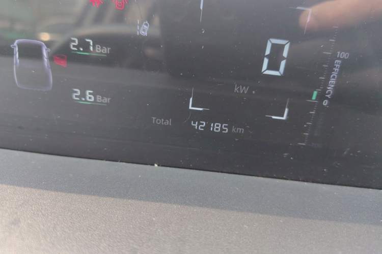 Used CHANGAN NEVO A05 2024 70 Pro Odometer Close Up