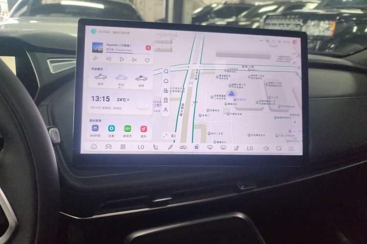 Used Deepal SL03 2025 Revised Version Range-Extended Elite Edition Audio And AC Panel