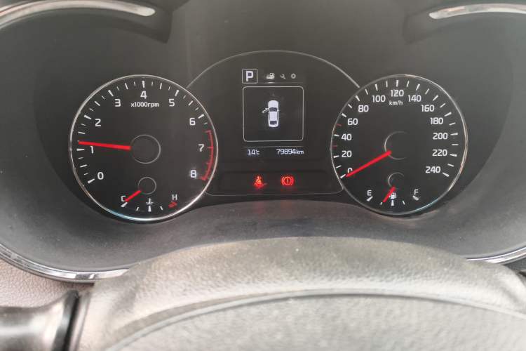 Used Kia K3 2016 1.6L Automatic GL Odometer Close Up