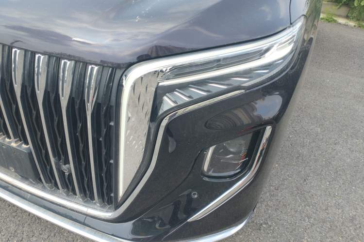 Used Hongqi HQ9 PHEV 2024 2.0T Four-Wheel Drive Business Edition Left Front Headlight