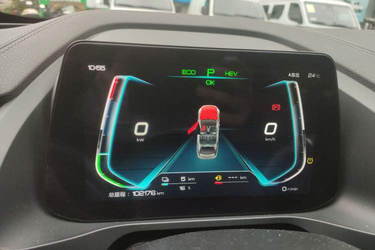 Used BYD Qin Pro New Energy 2018 DM 1.5TI Automatic Smart Connect Dynamic Model Instrument Cluster