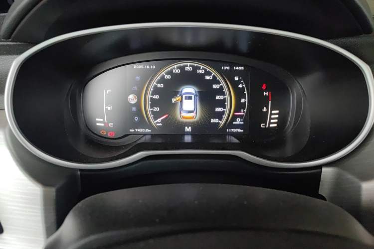 Used Geely Auto Emgrand X7 Sport 2021 Million Edition 1.8TD Manual Two-Wheel Drive Comfort Model Instrument Cluster