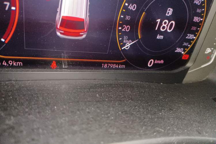 Used Volkswagen Teramont 2020 330TSI Two-Wheel-Drive Luxury Edition China VI Standard Odometer Close Up