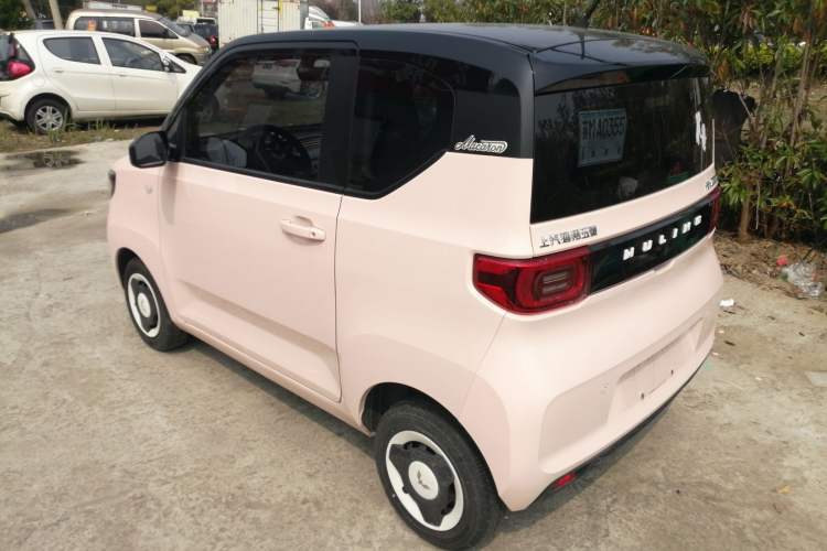 Used Wuling Hongguang MINIEV 2021 Macaron Fashion Model Lithium Iron Phosphate Rear Left 45 Deg