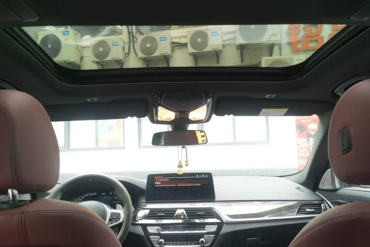 Used BMW 5 Series 2021 530Li Leading Model M Sport Package Headliner