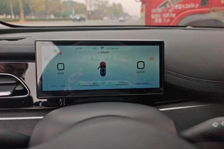 Used BYD Seal 06 New Energy 2024 DM-i 80KM Prestige Model Instrument Cluster