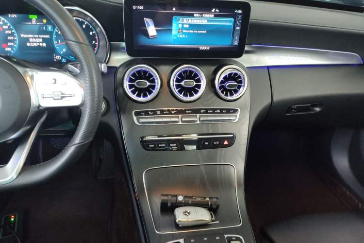 Used Mercedes-Benz C-Class 2021 C 260 L Sport Edition Audio And AC Panel