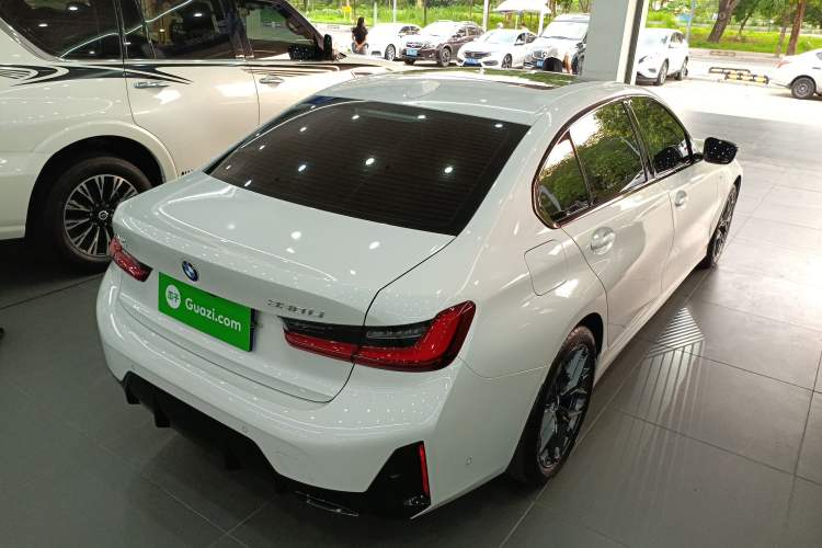 Used BMW 3 Series 2025 330Li M Sport Shadowline Package Rear Right 45 Deg