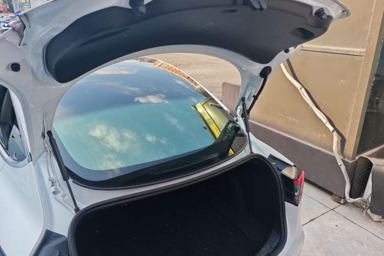 Used Tesla Model 3 2021 Revised Performance Version with All-Wheel Drive 3D1 Trunk