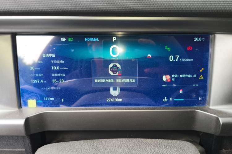 Used JETOUR Traveler 2023 2.0T All-Wheel Drive CrossPRO+ Instrument Cluster