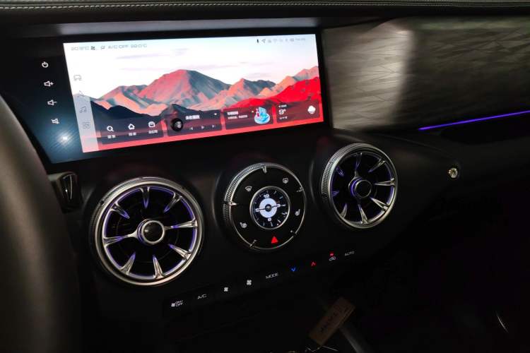 Used Tank 300 2023 2.0T Iron Rider 02 Audio And AC Panel