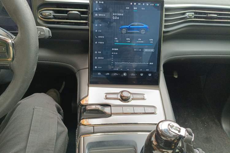 Used Nio EC6 2020 605 km Sport Edition Audio And AC Panel