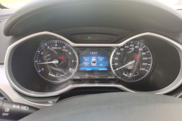Used Geely Auto Emgrand 2017 Sedan Million Edition 1.5L Manual - Upward Version Instrument Cluster