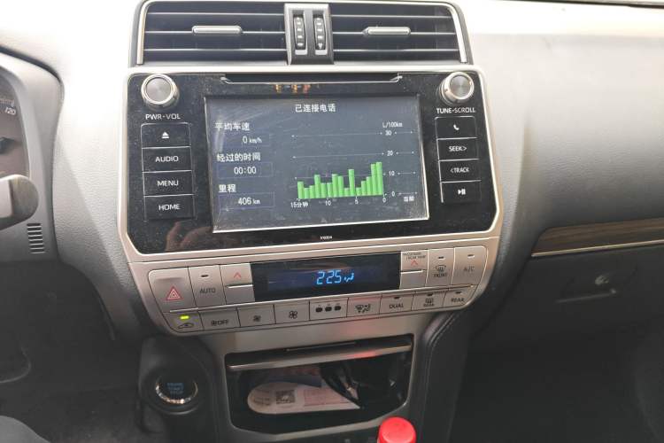 Used Toyota Prado 2018 3.5L Automatic TX Audio And AC Panel