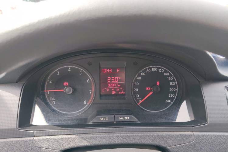 Used Volkswagen Santana 2021 1.5L Automatic Fashion Edition Instrument Cluster