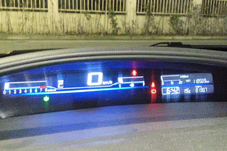 Used Honda Jade 2017 1.8L automatic Comfort version 5 seats Instrument Cluster