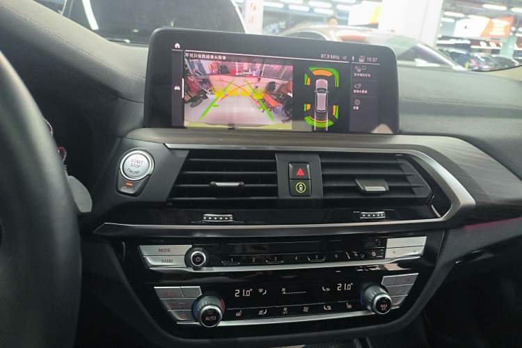 Used BMW X3 2021 xDrive28i M Sport Package Audio And AC Panel