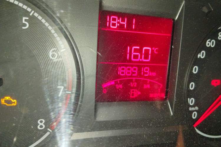 Used Volkswagen Santana 2021 1.5L Manual Fashion Edition Odometer Close Up