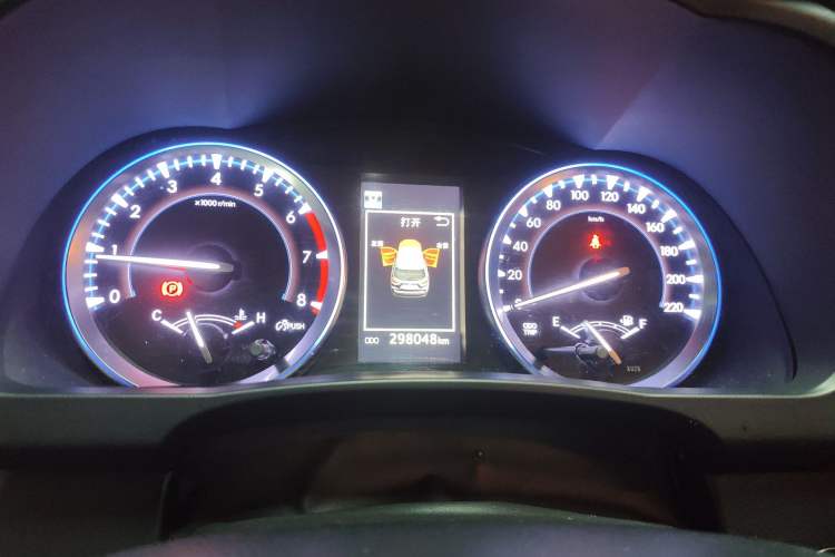 Used Toyota Highlander 2021 2.0T Four-Wheel Drive Prestige Version 7 Seats Instrument Cluster