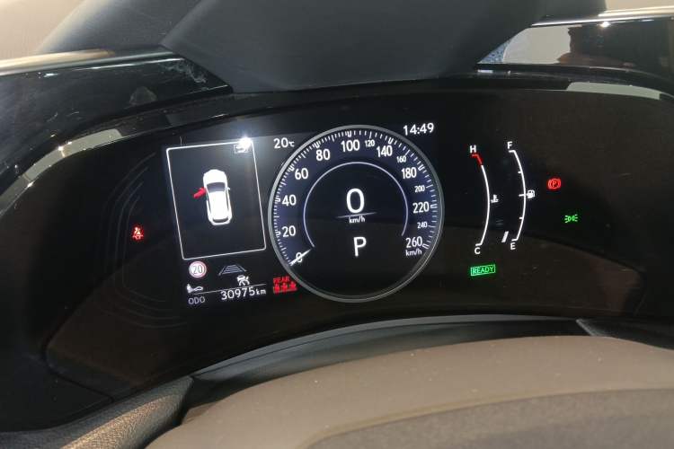 Used Lexus NX 2023 350h Front-Wheel-Drive Chuan Yue Edition Odometer Close Up
