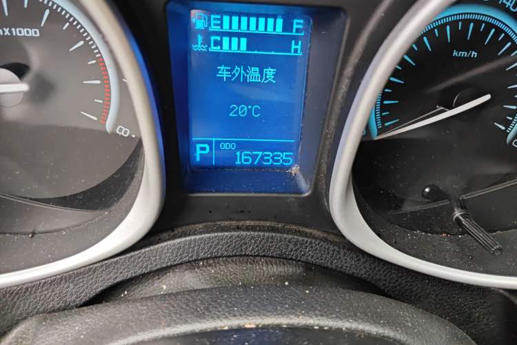 Used GAC Trumpchi GS5 2013 1.8T Automatic Two-Wheel Drive Luxury Edition Odometer Close Up