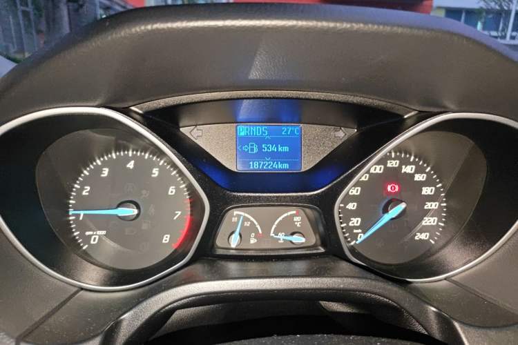 Used Ford Focus 2012 Hatchback 1.6L Automatic Fashion Edition Odometer Close Up