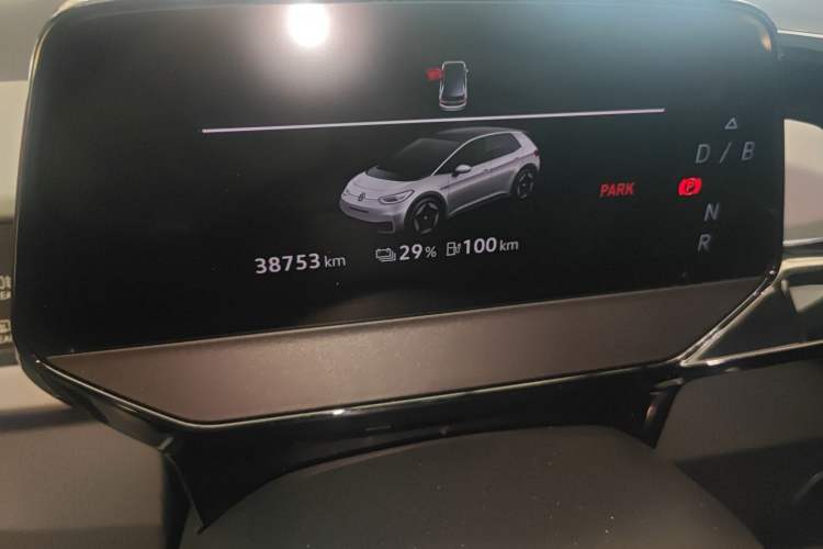 Used Volkswagen ID.3 2023 Upgraded Model Pure Intelligent Enjoyment Version Instrument Cluster