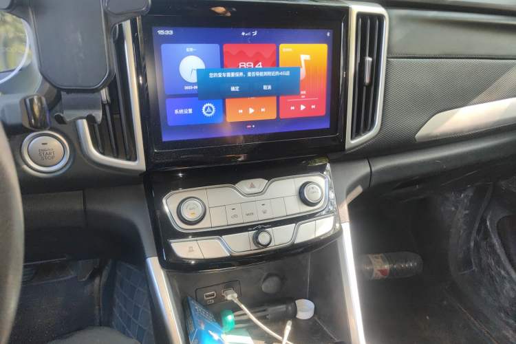 Used Great Wall Poer 2021 2.0T Commercial Version Automatic Diesel Two-Wheel Drive Elite Trim with Long Bed – GW4D20M Audio And AC Panel