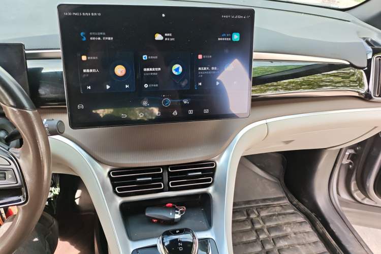 Used BYD Song Pro New Energy 2022 DM-i 110km Flagship Pro Model Audio And AC Panel