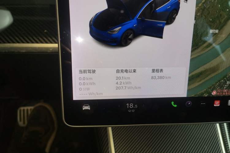 Used Tesla Model 3 2019 Long-Range Rear-Wheel-Drive Version