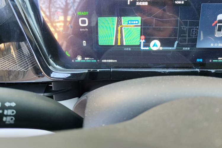 Used Haval Fierce Dragon Max 2023 1.5L Hi4 105 Four-Wheel Drive Navigation Edition Odometer Close Up