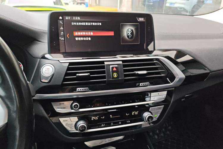 Used BMW X3 2018 xDrive25i M Sport Package China V Audio And AC Panel