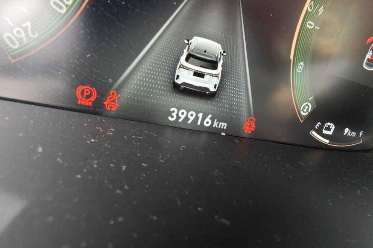 Used Lynk & Co 06 EM-P 2020 PHEV Plus Odometer Close Up