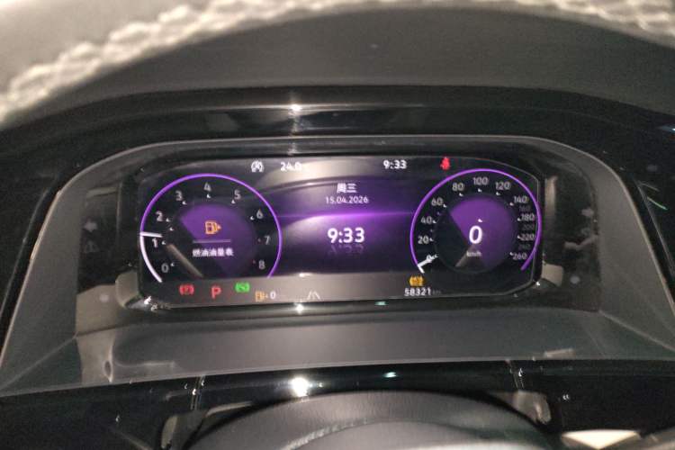 Used Volkswagen Teramont 2023 380TSI Four-Wheel Drive Prestige Luxury Edition Instrument Cluster